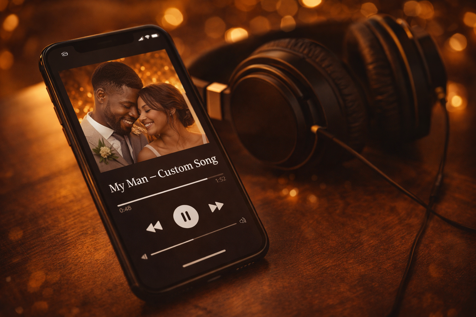 Personalized custom song emotional reaction